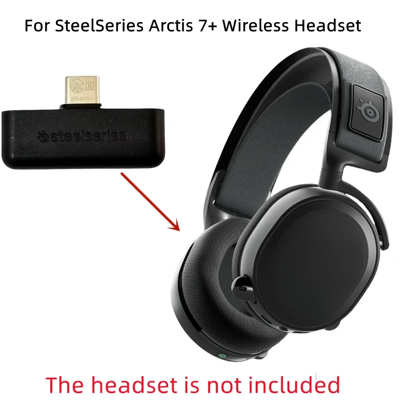 USB Dongle Adapter Receiver for SteelSeries Arctis 7+ Wireless Headset