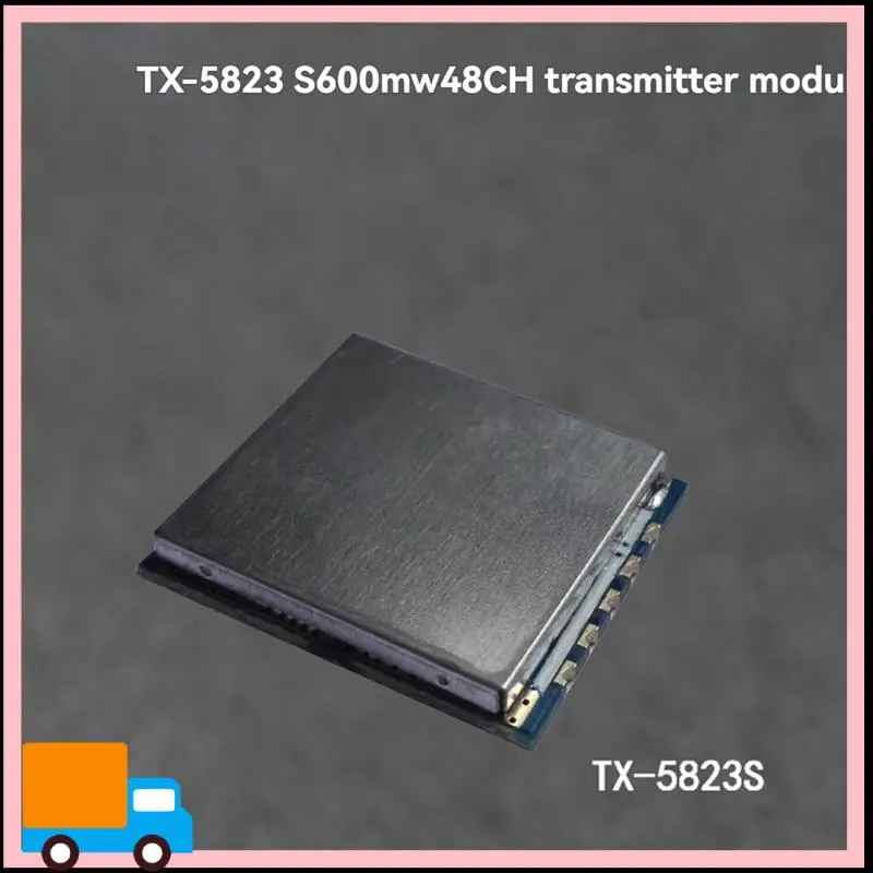 

Professional 5.8G FPV VTX TX5823 Audio Video Transmitter Module 8CH 0-600MW Infinitely Adjustable For FPV Racing Drone