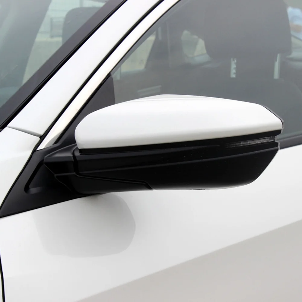 

A03Q-Car Rearview Mirror Cover Replace Side Mirror Cap For Honda Civic 10Th 2016-2020