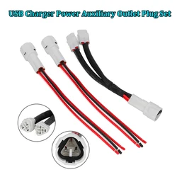 For Yamaha Tenere 700 Super Power Outlet SPLITTER USB Charger GRIPS Auxiliary For Yamaha Super Tenere XTZ1200 2017-2018