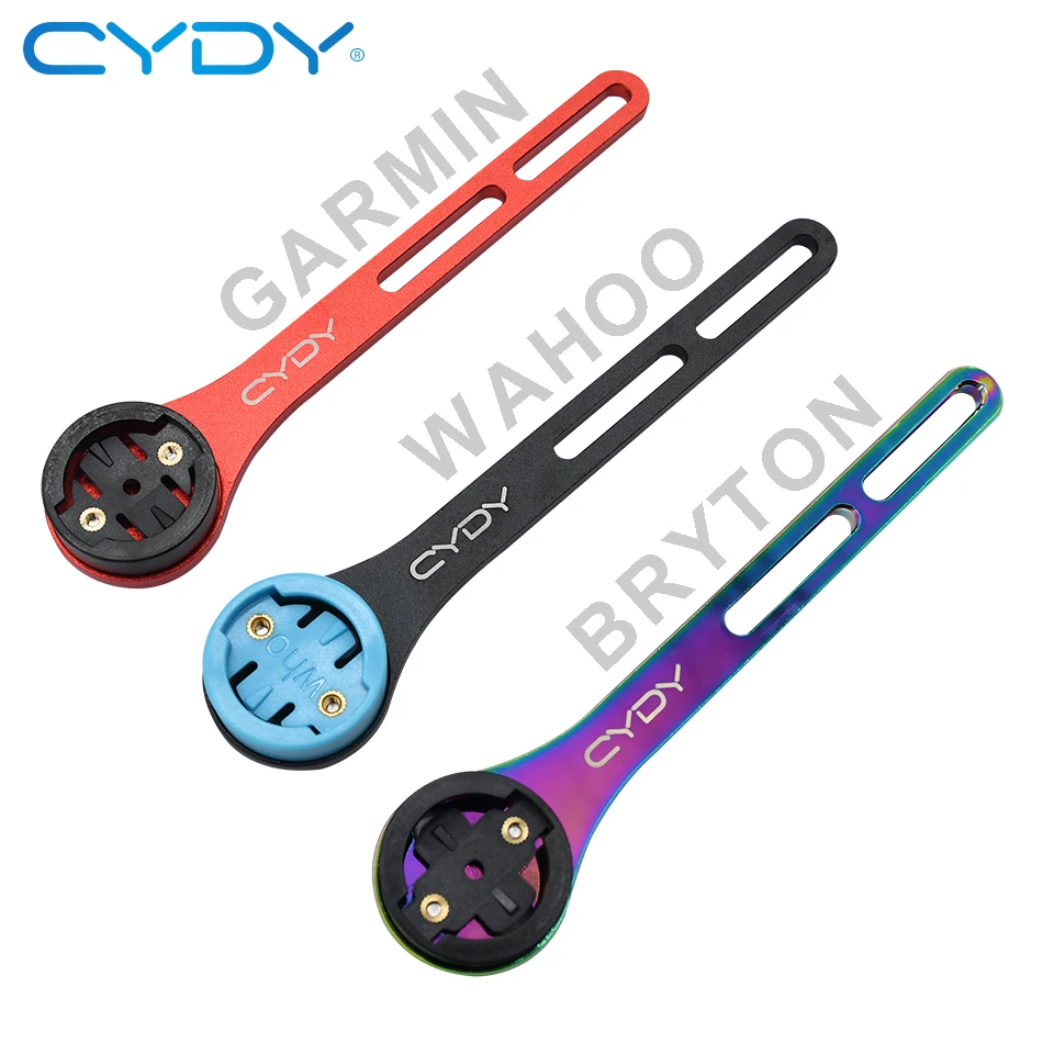 CYDY Computer-Halterung aus Aluminiumlegierung, Bryton Wahoo Xoss Igpsport 630, MTB, GPS, Fahrrad-Scheinwerfer, Sattelhalterung, Fahrradteil – Detail 7