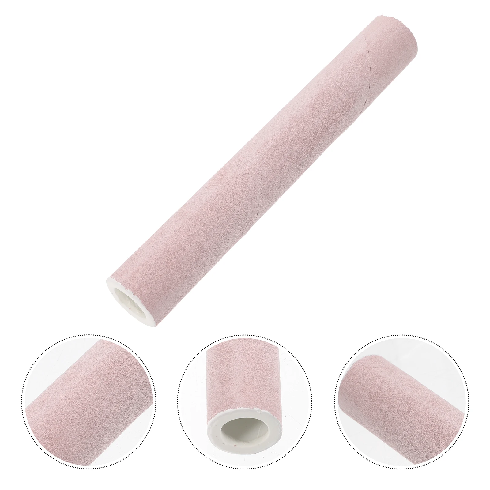 

Sound Bowl Tibetan Singing Yoga Suede Mallets Stick Meditation Striker Pink Small