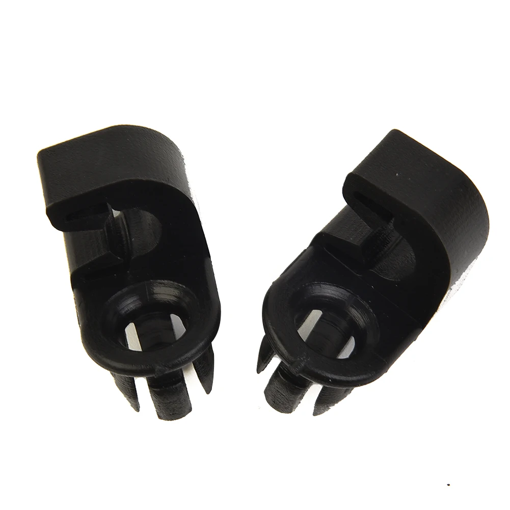 2pcs Hood Bonnet Stay Rod Clip For Berlingo C3 C4 2008 301 208 308 Partner Black ABS Plastic Auto Fastener Clip Replacements