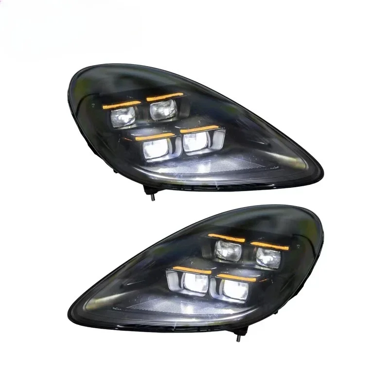 [1979] 2016-2023 982 GT4 Headlamp Upgrade to 2025 Style matrix LED Headlights for Porsche Cayman Boxster 718 Headlightcustom