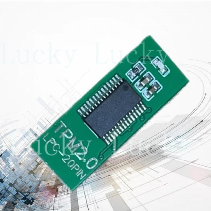 f  for TPM2.0 20-Pin TPM Module LPC TPM 2.0 Trusted Platforms Authentic G3 Hot R0X D1T6