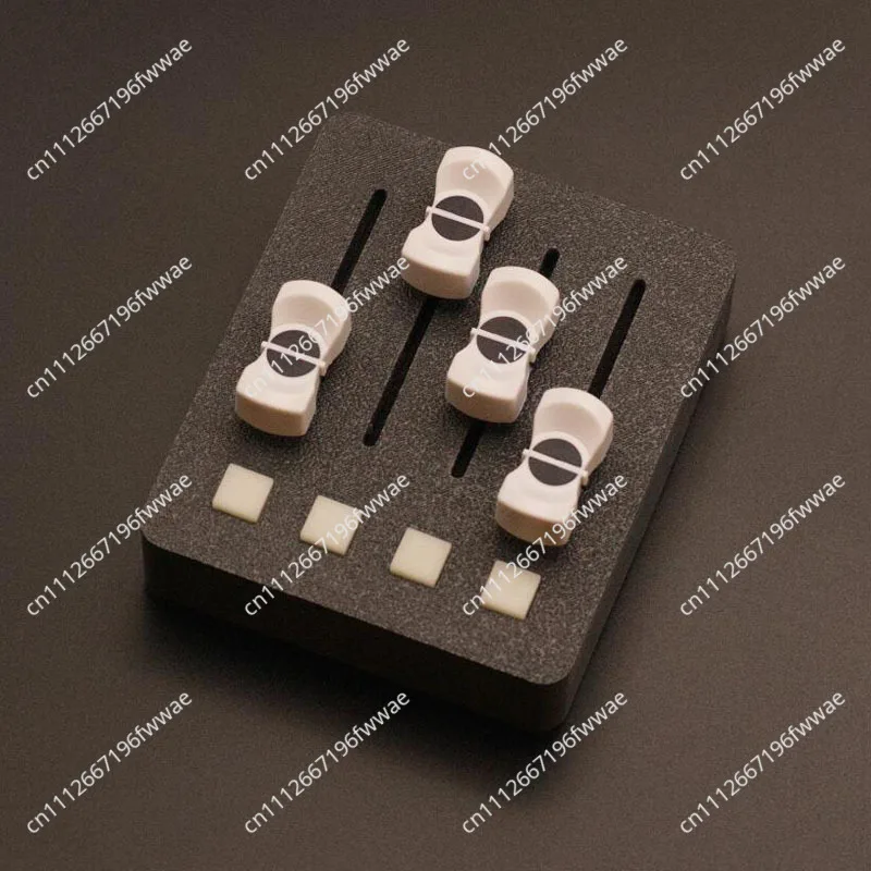 EM-PO2 MIDI Controller – 4 Faders + 4 Buttons for Digital Audio Workstation Music Production & Streaming Control