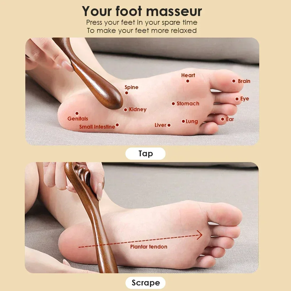 Six-Claw Massage Comb Deer Antler Scraping Massager Whole Body Scalp Promote Blood Circulation Relaxation Body Tool image 4