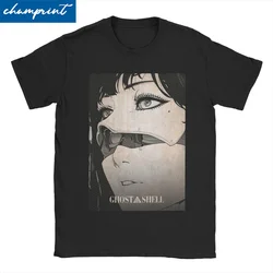 Ghost In The Shell Men Women's T Shirt Funny Tee Shirt Short Sleeve Crewneck T-Shirt 100% Cotton Gift Tops