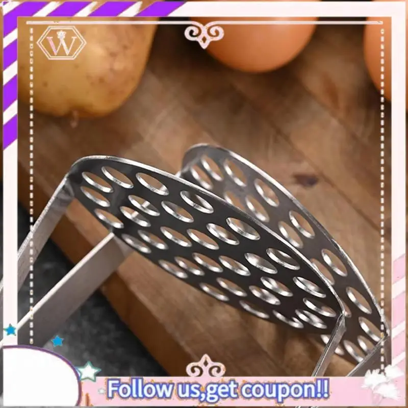 

Premium Kitchen Gadget Mud Press Masher Puree Juice Maker Stainless Steel Potatoes Crusher Pusher Fruit Tools Cocina Cozinha
