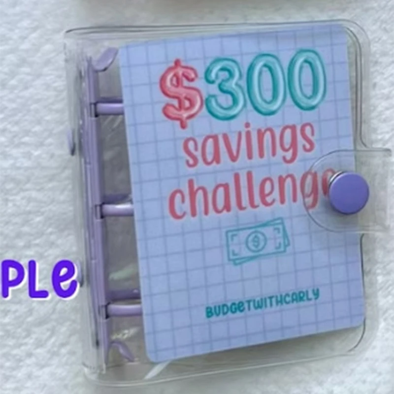 Money Saving Challenge Binder Budget Planner Savings Challenge 2023 New Budget Book Binder $150 300 500 1000 Savings KXRE