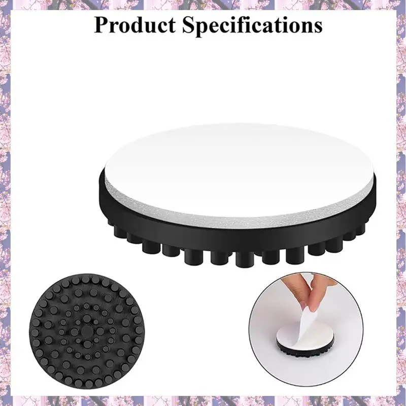 2025 Trend 4 Pack Isolation Feet Stand Foot Mat Shock Absorbe For Audio CD AMP Hifi Subwoofer image 4