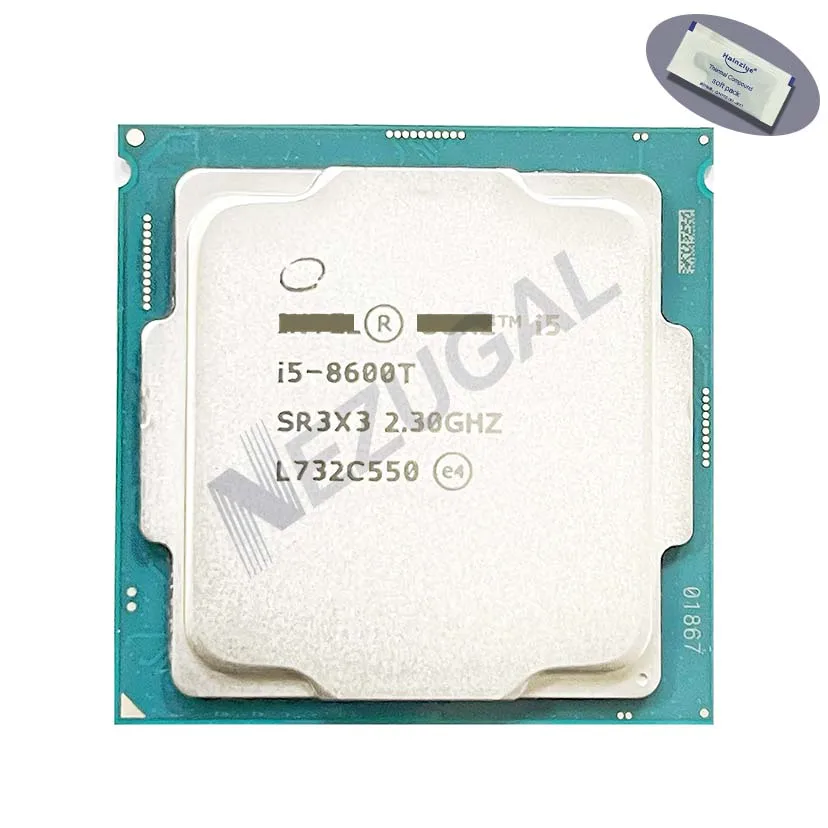 

I5-8600T I5 8600T SR3X3 2.30 UP TO 3.70 Ghz Six Core 9M 35W LGA1151 CPU processor