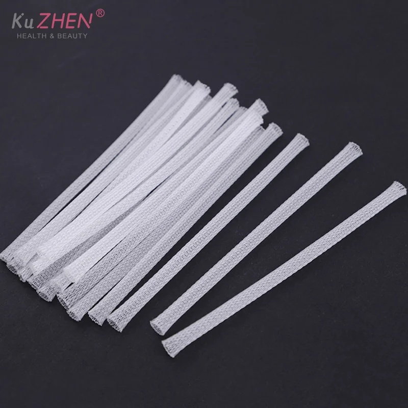 5/10/20/50 ピース/セット化粧ブラシ保護メッシュセットローズガーゼセット化粧ブラシ保護メッシュセット花保護メッシュセット