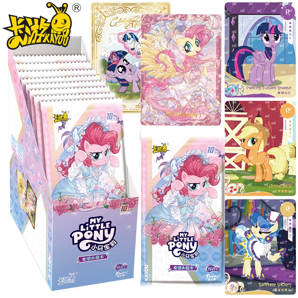

Новая оригинальная коллекционная карта Kayou My Little Pony, креативные карты с персонажем мультфильма в стиле фэнтези, поощряющие детские подарки на день рождения