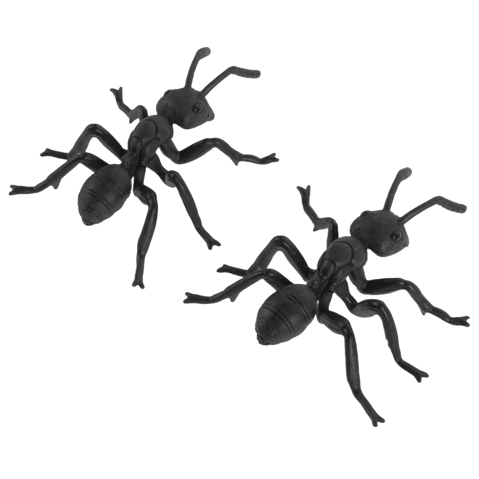 

Big Plastic Ants Garden Statues Realistic Lifelike Outdoor Decor for Prank Jokes Kids Learning Halloween Party Novelty Supplies