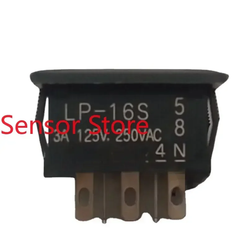 10PCS LP-16S Touch Switch 17.5*17.5*12.5 With Light Reset Button Green Light.