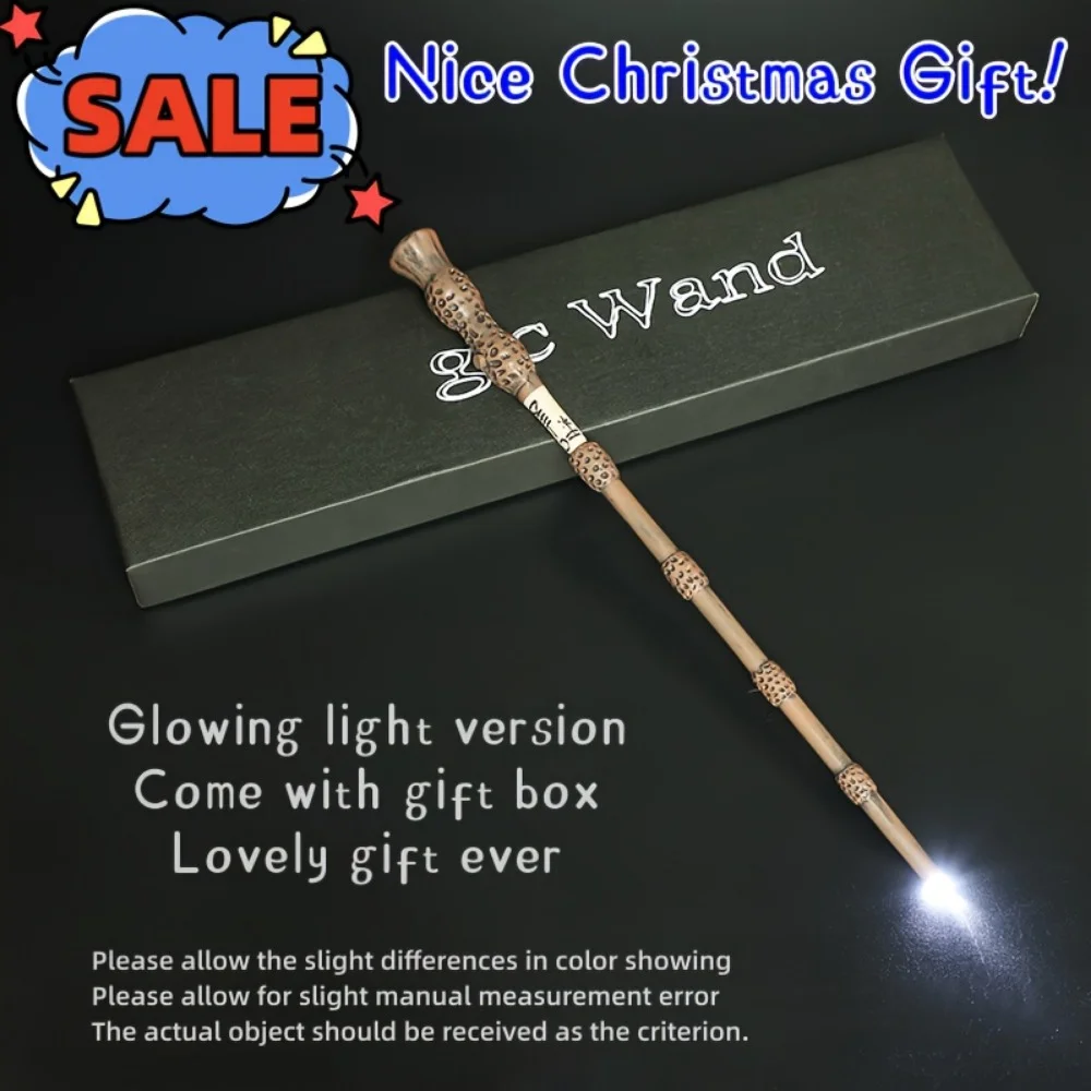 1pc luminous magic wand, Cosplay party trendy cool props, gift boxes, party party lighting supplies, holiday party gifts.