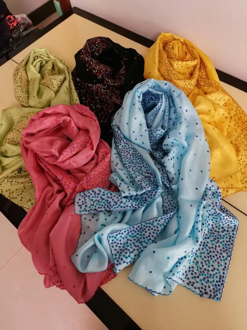 ele-long-silk-scarf-rectangular-embroidered-silk-soft-and-smooth-faionable-for-spring-and-autumn-women's-wrap