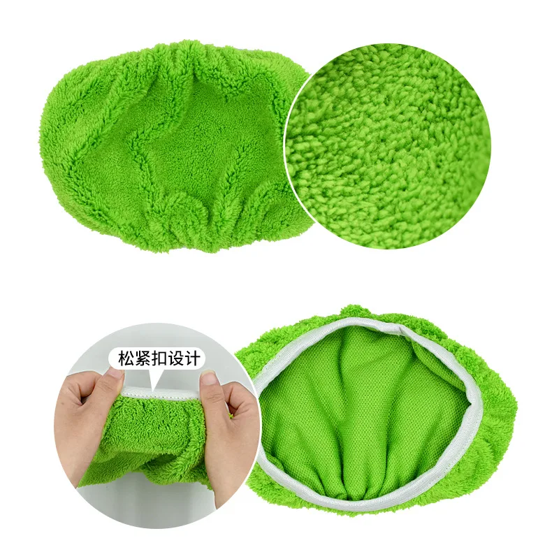 2pcs Mop Cloth Reusable Pad for Swiffer Sweeper Ultra-fine Fiber Flat Mop Replacement Pad Dual-purpose Mop Accessories