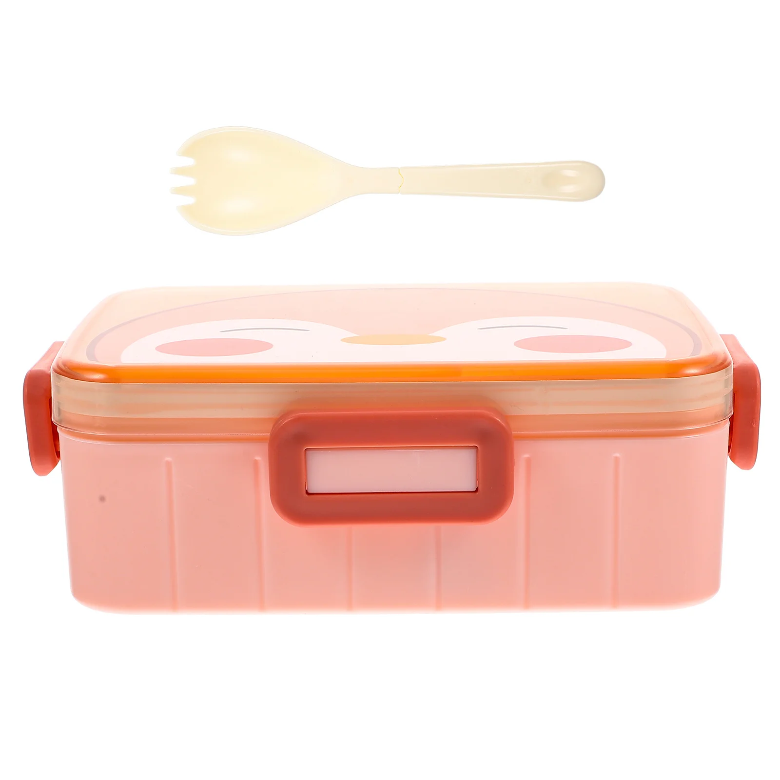

Leak Proof Plastic Large Capacity Portable Lunch Box with Cartoon Design Bento Case