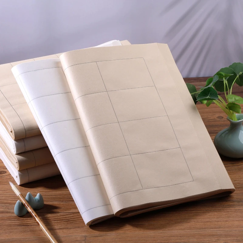 carta-xuan-semi-lavorata-per-calligrafia-cinese-carta-di-riso-bianca-per-pratica-di-calligrafia-con-pennello-cinese-articoli-di-cancelleria-artistica
