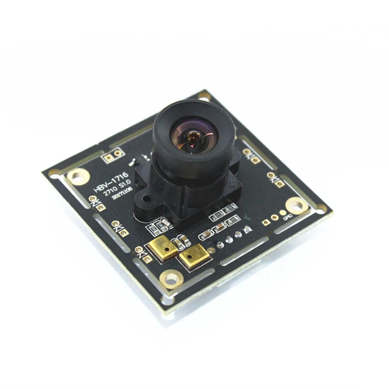 OV2710 CMOS Sensor 2MP 1080P HD USB Camera Module with 100 Degree Distortionless Lens and 1M USB Cable