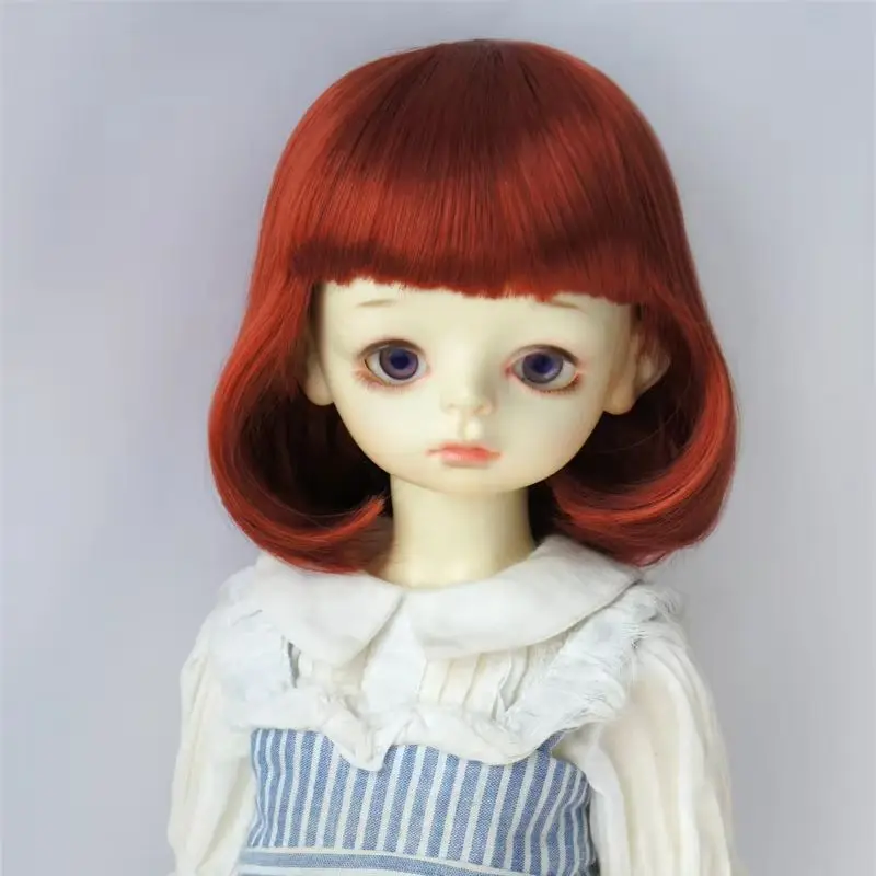 Factory Cheap 1/3 Scale Fashion BOBO Soft BJD Wig for 8-9inch SD Hair Suit Doll Head Circumference 21-23CM Wholesale Accessory