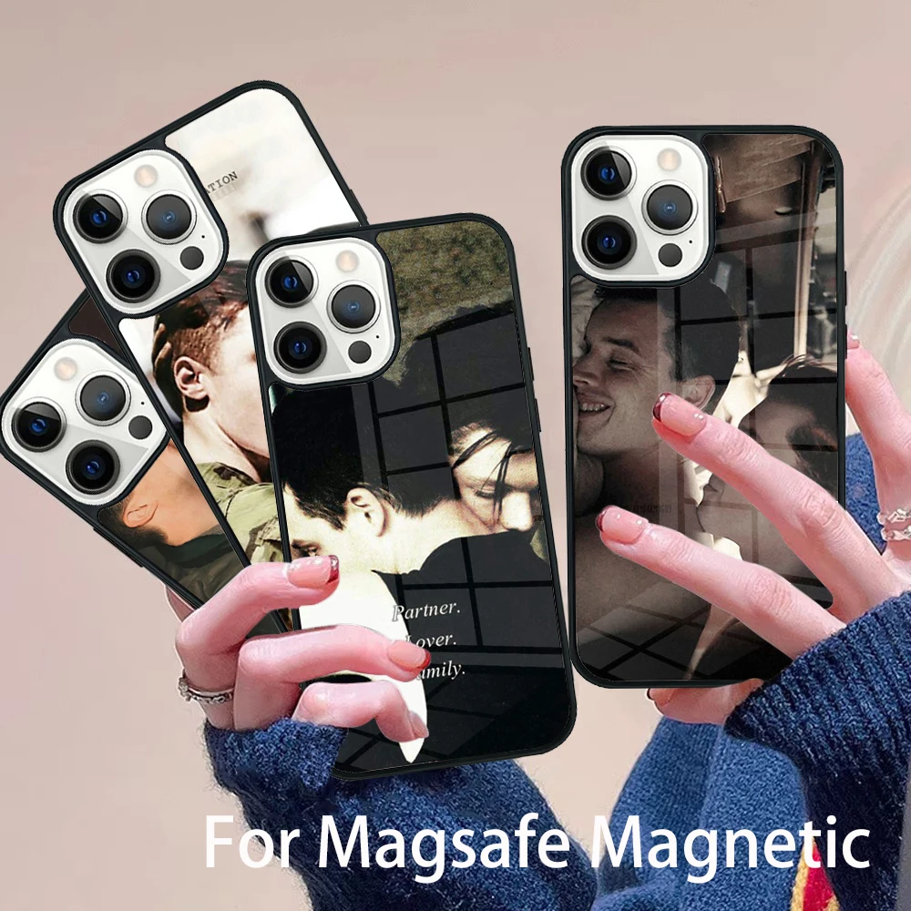 

Gallavich Ian Shameless Pride Love Phone Case Magesafe Magnetic Wireless Charge Cover For IPhone 16 11 12 13 14 15 Pro Max Plus