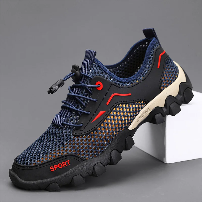 Breathable Quick Dry River Shoes Fashion Solid Design Lightweight Non Slip Aqua Sneakers For Couple Outdoor Water Recreation