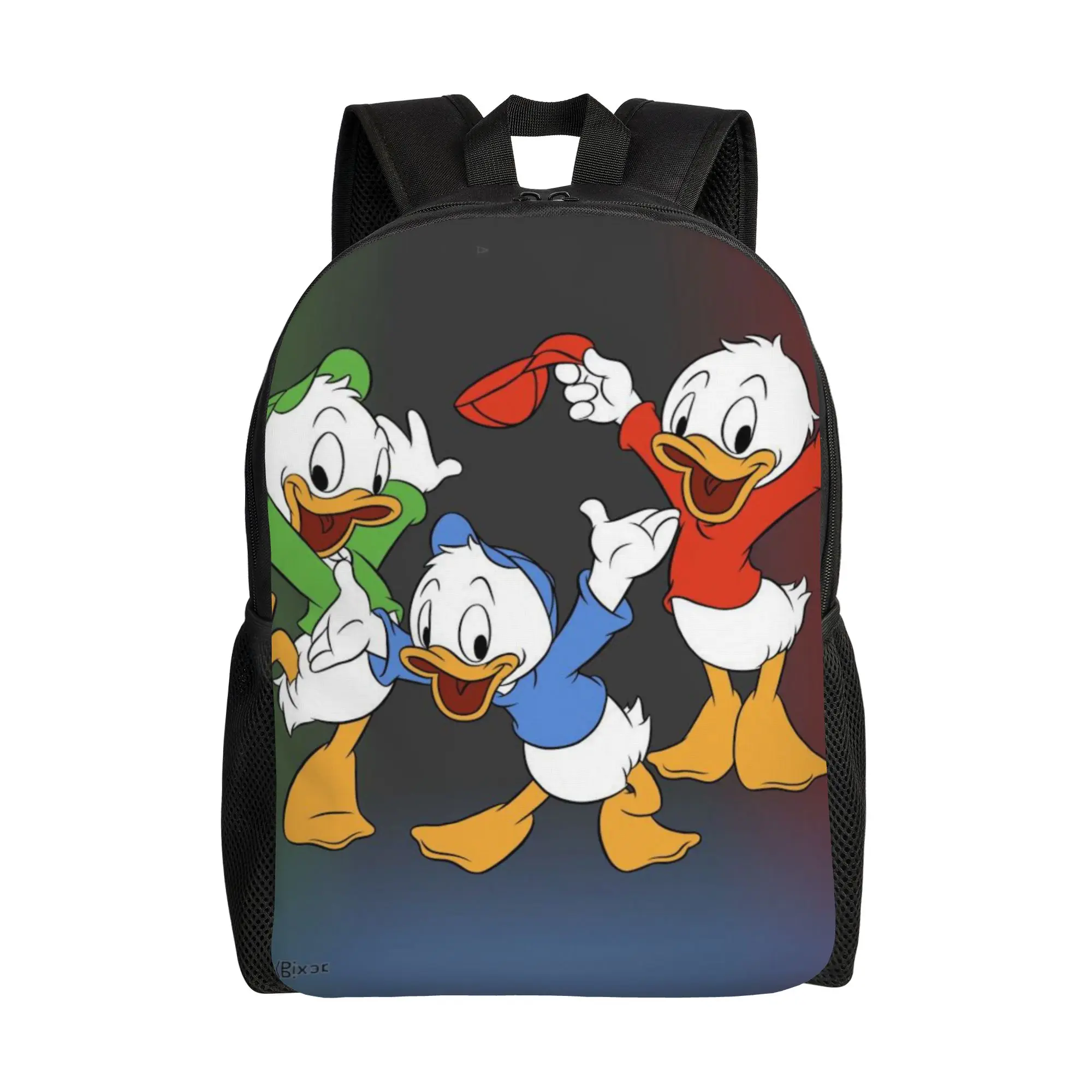 

DuckTales Schoolbag Back to school season Huey Dewey Louie Light Backpack