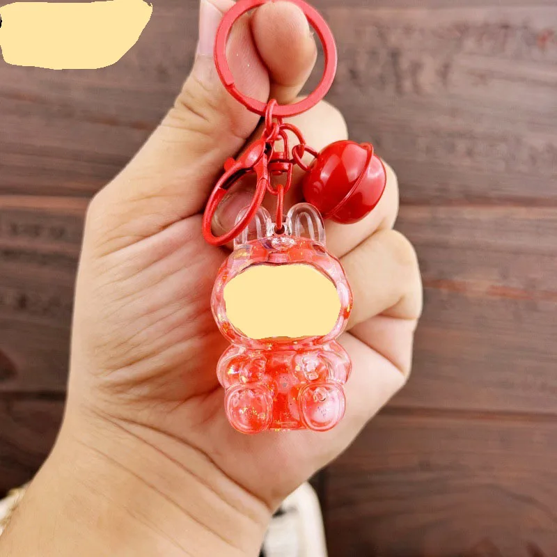 1PCSNew سلسلة المفاتيح الصغيرة الكرتون الإبداعية ثلاثية الأبعاد دمية الطلاب المدرسية قلادة سيارة مفتاح سلسلة النساء الرجال يعرض 2025