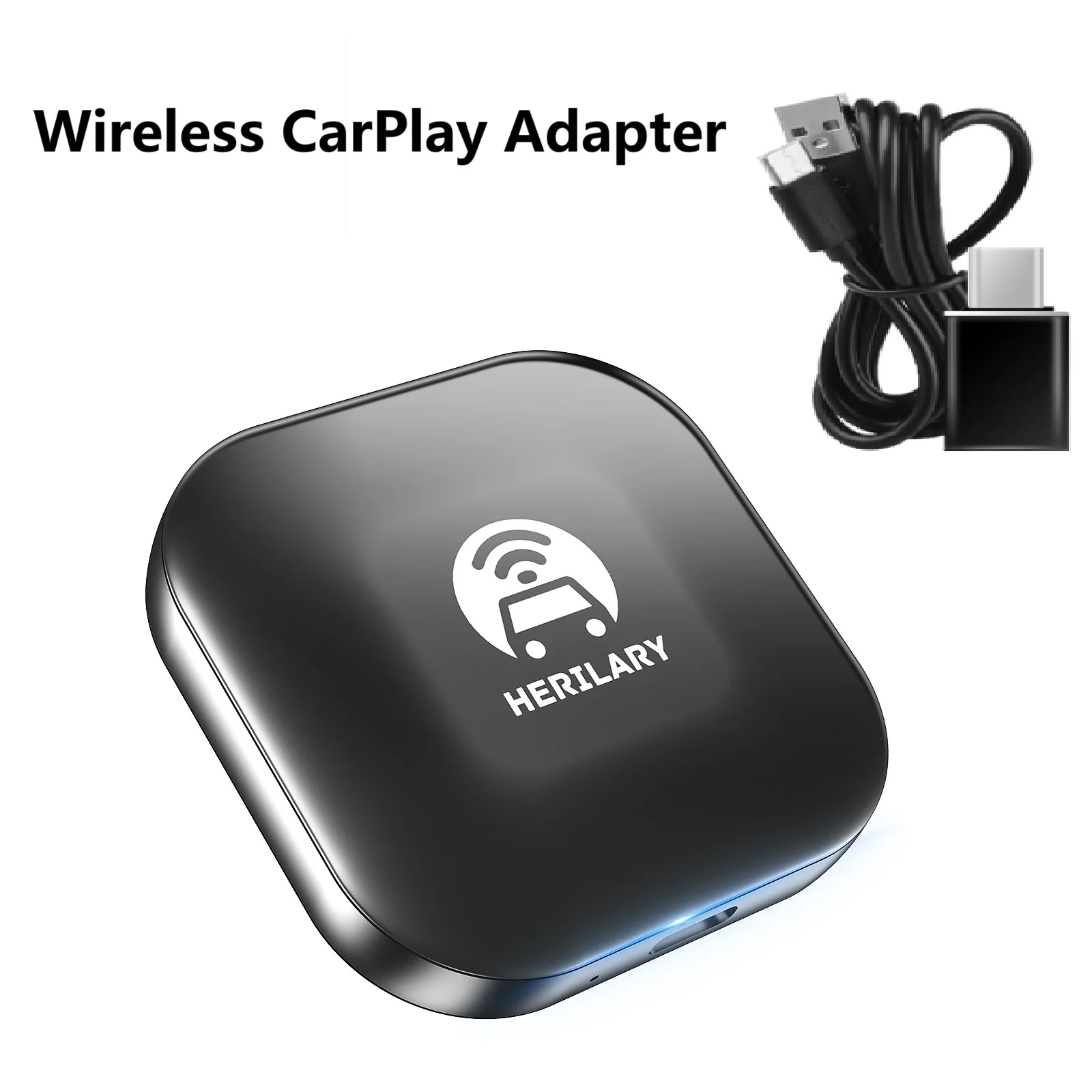 

Беспроводное подключение для автомобиля, адаптер для Apple Carplay для Audi, Mercedes, Bluetooth, Wi-Fi, онлайн-обновление детской модели