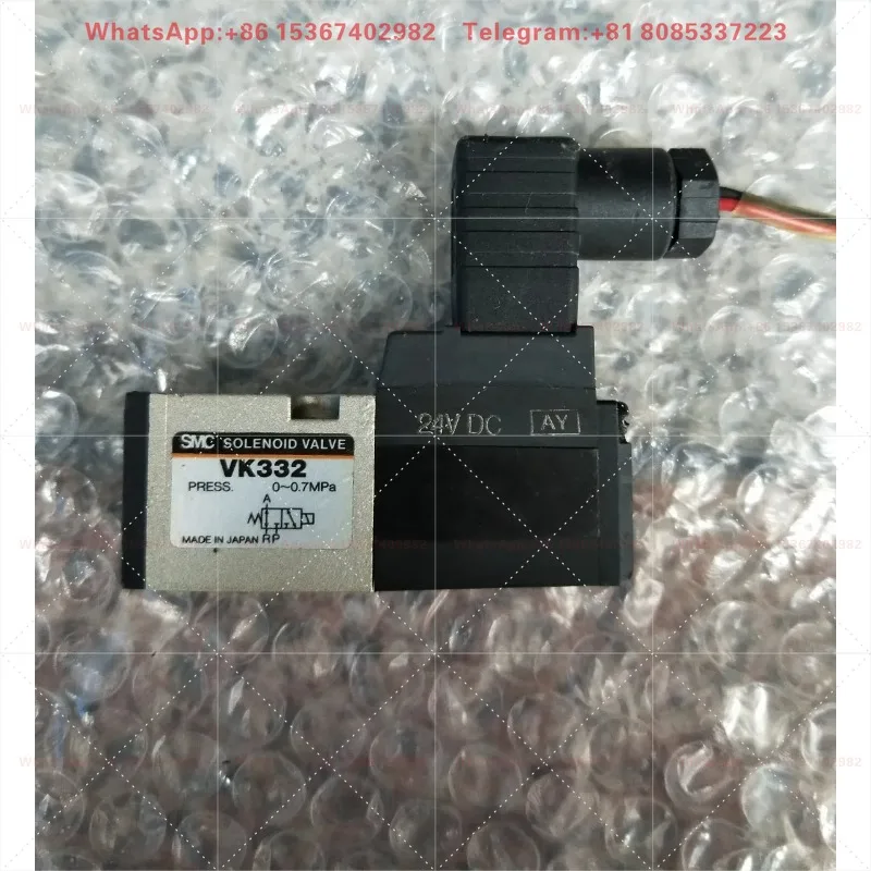 Пневматический электромагнитный клапан VK332V-5GS-M5 VK332-5G-M5 5D-M5 5DZ-M5 с резьбой M5, миниатюрный регулирующий клапан для систем автоматизации