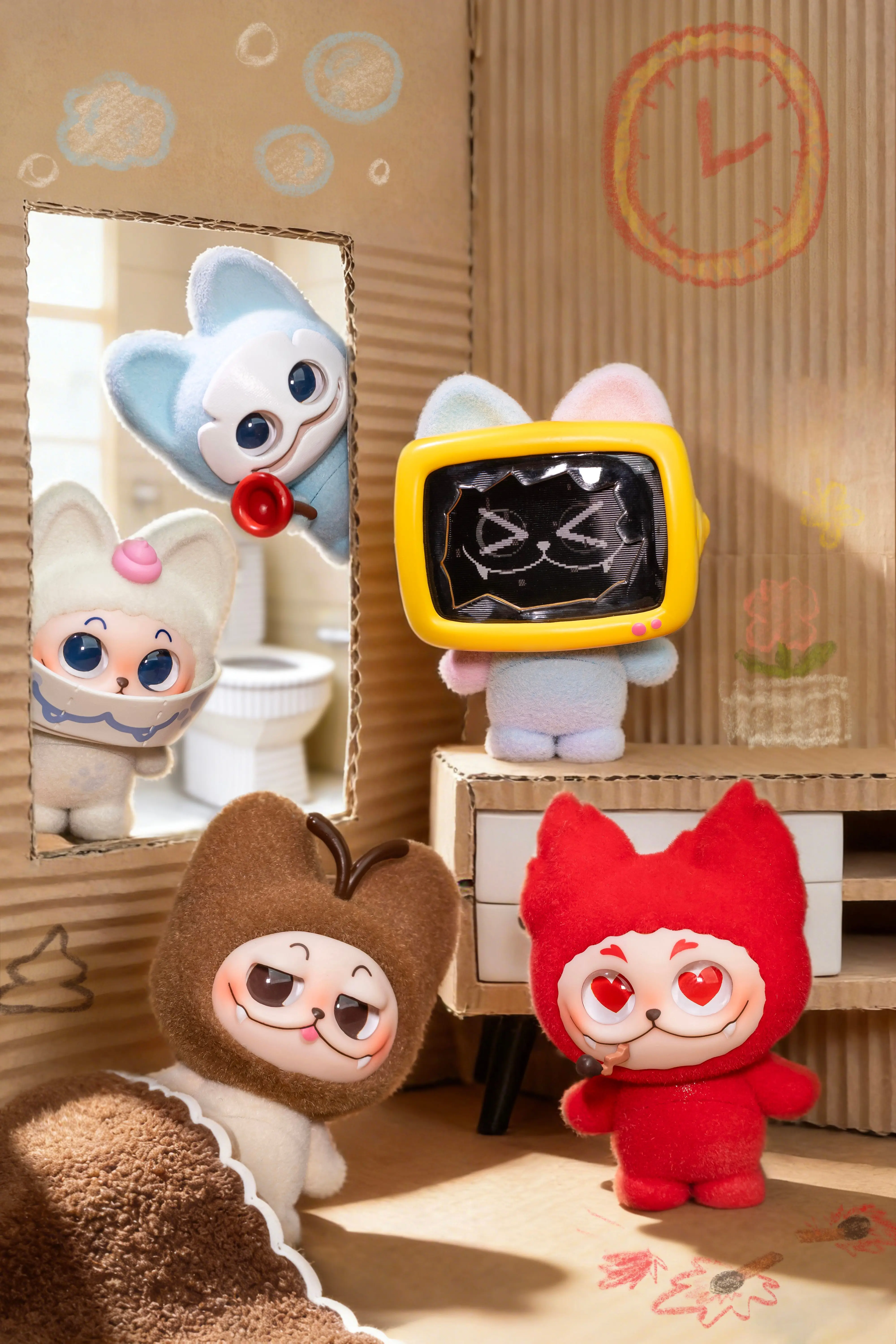 Gismow Hide And Seek Alliance Series Blind Box