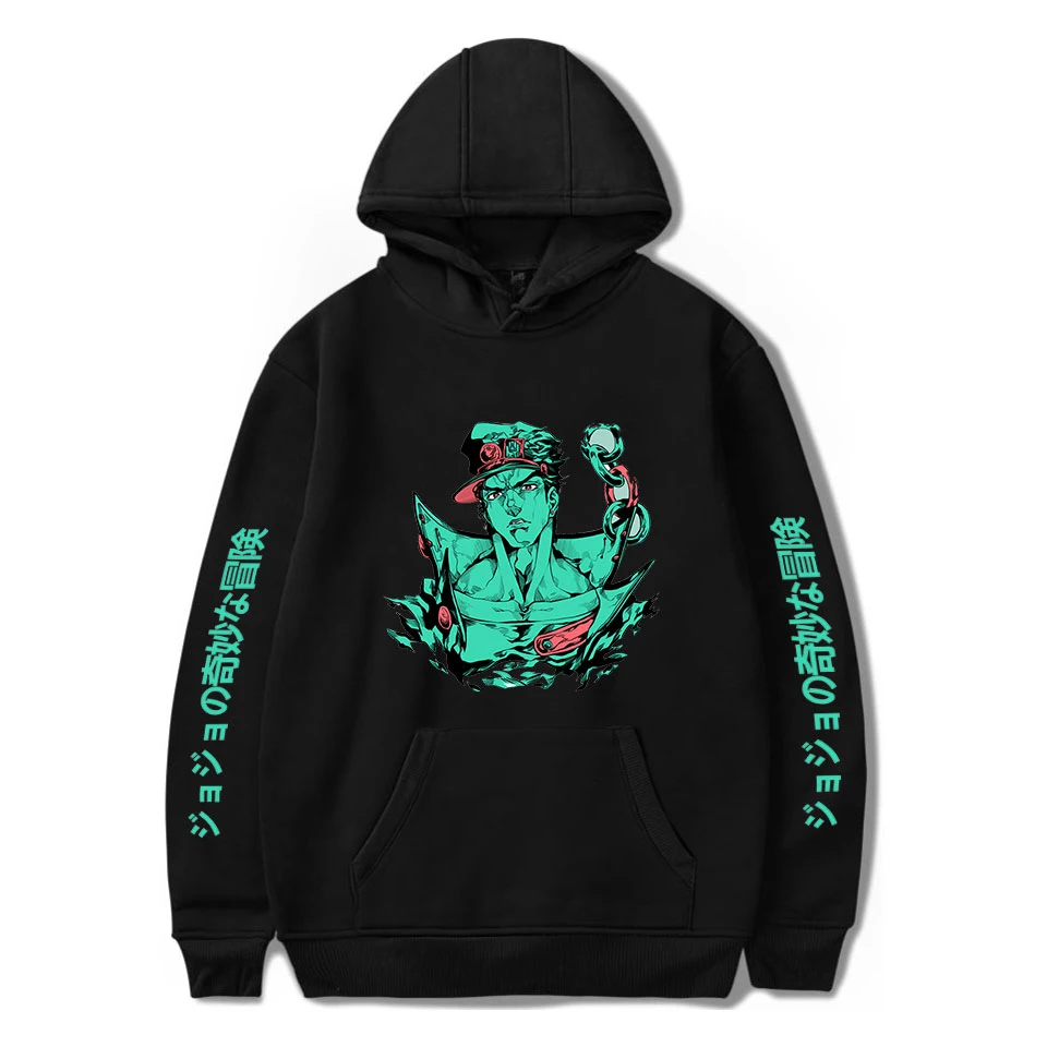 

2026 JOJO Bizarre Adventure Hoodie Unisex Tracksuit Women Men's Hoodies Harajuku Streetwear Japanese Style Clothes Plus Size