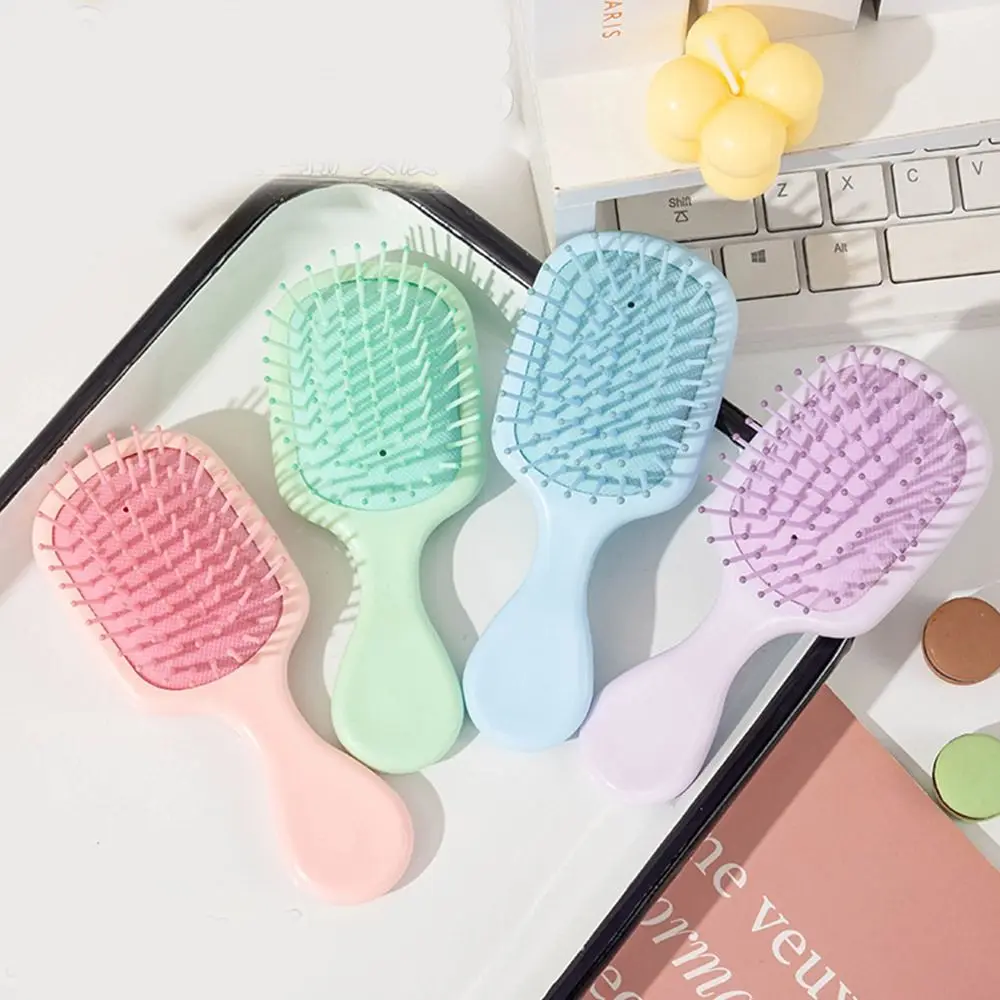 Mini Anti-static Air Bag Comb Acupoint Stimulation Head Massage Air Cushion Hair Comb Reduce Hair Loss Knotless Hairbrush Girls