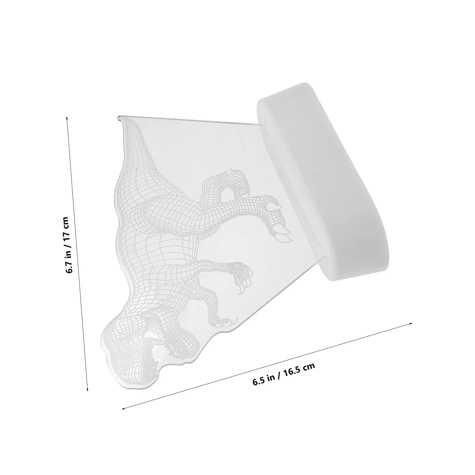 ديناصور أباجورة ثلاثية الأبعاد LED ديناصور ضوء الليل لينة توهج المحمولة غرفة نوم منضدة الإضاءة لطيف دينو مصابيح طاولة