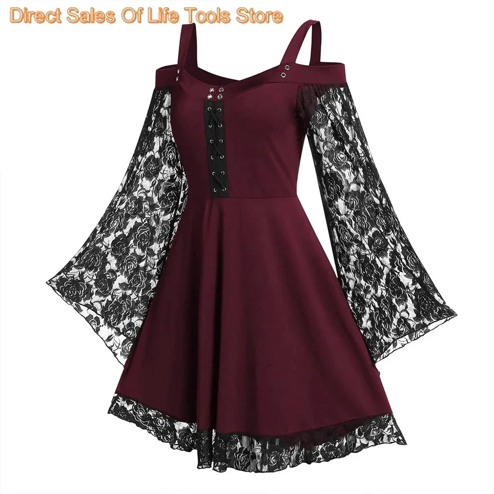 Womens Dresses Female Dress Clothing Elegant Gown Party Dresses Halloween Outfit Autumn Winter Skirts Plus Size Sexy Clothes