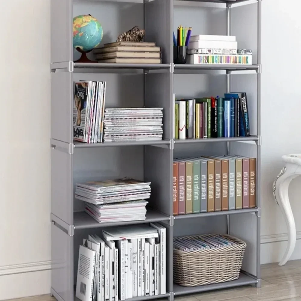5-Tier Movable DIY Bookcase 3