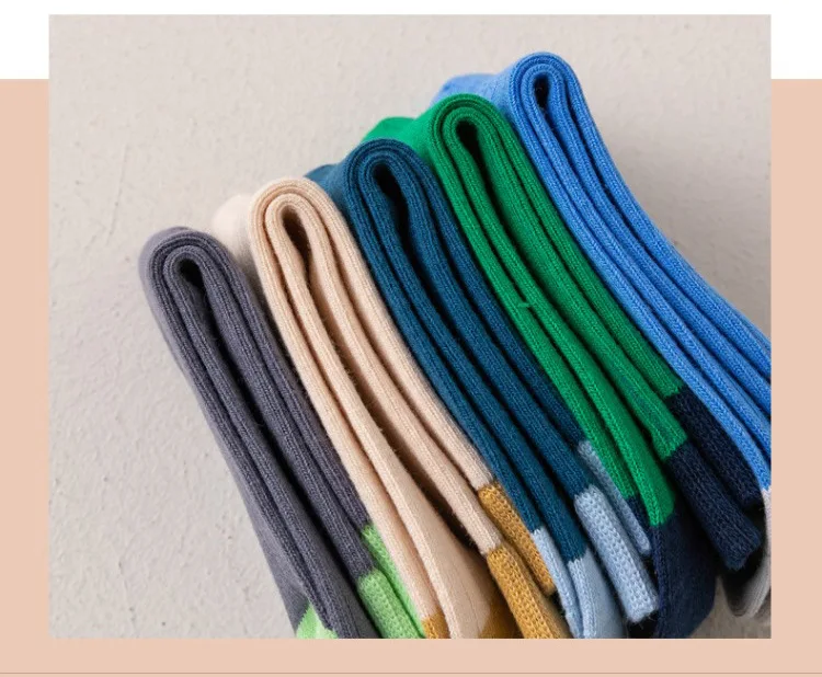 5 Paar Jungen Crew-Socken Frühling Herbst Baumwollsocken Kinder Sportsocken Atmungsaktiv – Detail 6