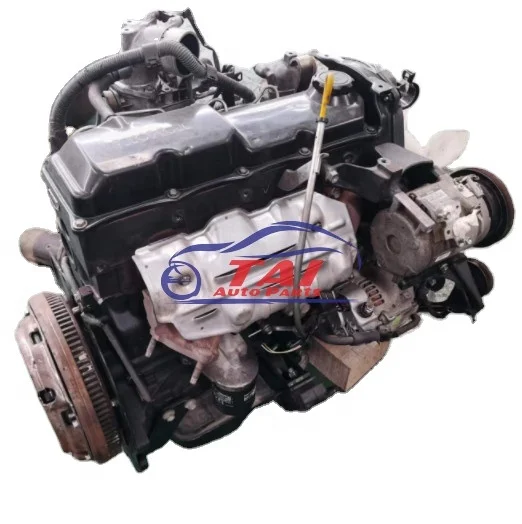 Diesel Engine Long Block Used Complete 5L for Toyota Hilux Hiace Fortuner Car Engine Wooden Box Used Cars 2000 in Europe 330 N.m