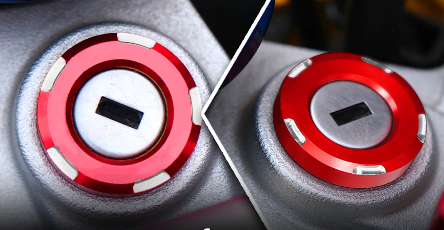 ثلاثية الأبعاد CNC مفتاح إشعال مفتاح المقبس الحرس غطاء لهوندا القرد CT 125 2018-2024 ثلاثية الأبعاد CNC مفتاح إشعال مفتاح المقبس غطاء حماية