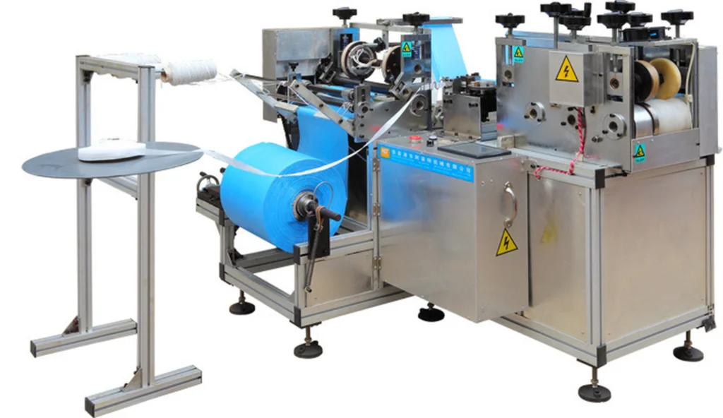 YG Medical Plastic PE Shoe Cover Making Machine With Non Woven Model-CPE Shoes Cover Making Machine Manufacturer