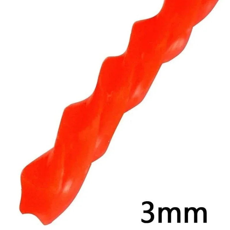 Cortadora de césped de nailon de 3,0mm x 15m, cortadora de cepillo de cuerda, hilo de corte, accesorio para cortacésped, herramientas de jardín