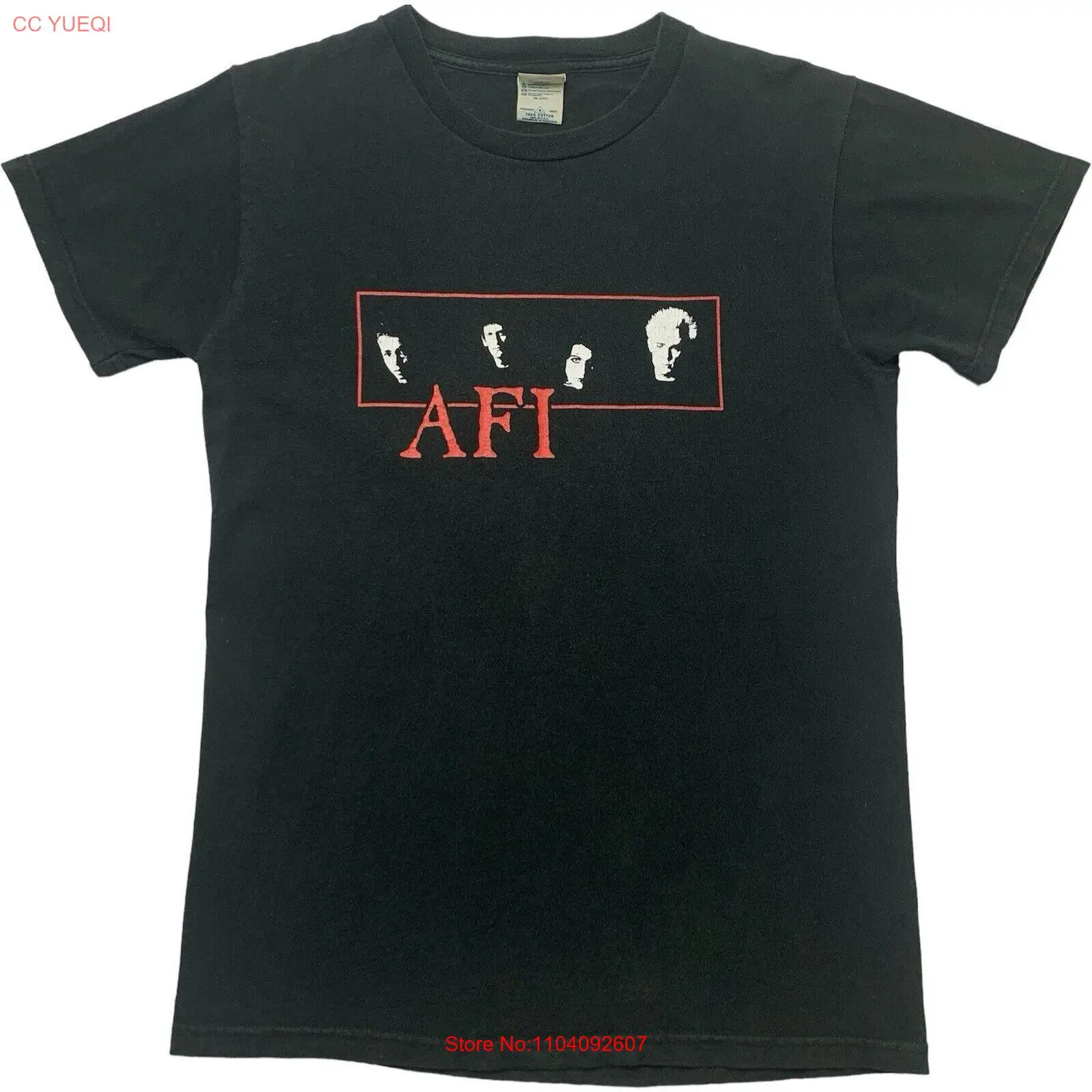 

Vintage AFI Sing The Sorrow T Shirt Womens Size 8 A Fire Inside Emo Band Tee Y2K