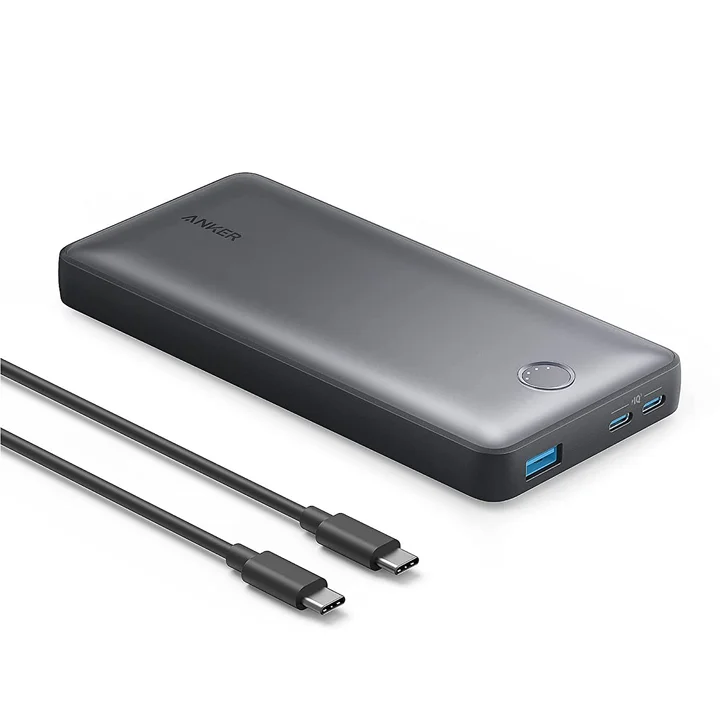 Anker 535 Power Bank(PowerCore 20K), 20,000mAh Battery Pack PD 30w Fast Charging with PowerIQ Technology and USB-C for Phone