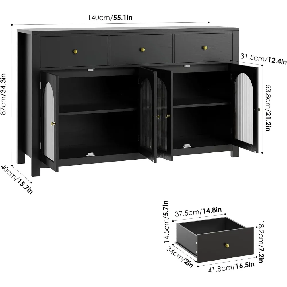 Vitrina de cocina de granja