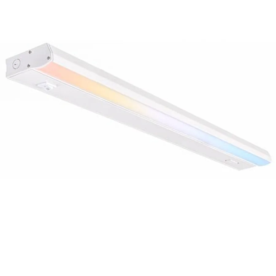 

PARMIDA LED Under Cabet Lightg, Hardwired stallation,,18W, 5CCT Color Selectable - 2700K/3000K/4000K/5000K/6000K, ETL Listed, 0