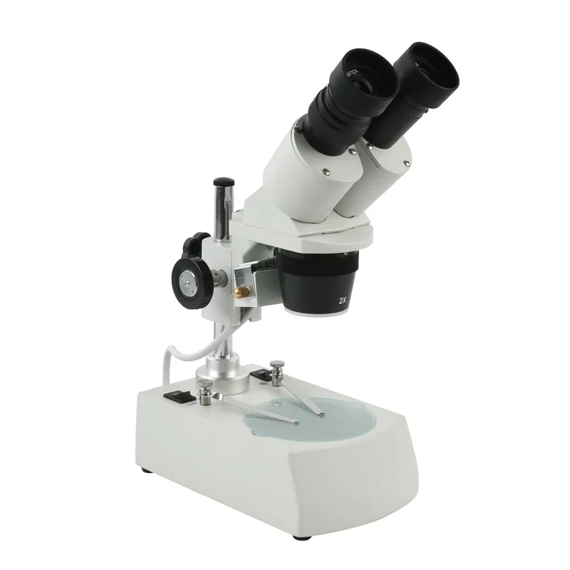20X 40X Binocular Stereo Microscope Industrial Microscope With Up Down Illumination For Phone PCB Soldering Repair