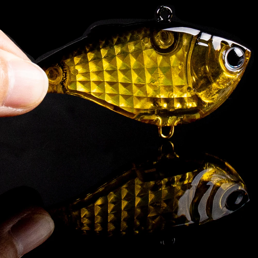 FISHWONG 2 قطعة غرق VIB الصيد إغراء 6 سنتيمتر 15.3 جرام الاصطناعي الطعم الثابت LipLess كرانكبيت الاهتزاز إغراء للصيد